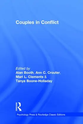 Booth / Crouter / Clements |  Couples in Conflict | Buch |  Sack Fachmedien