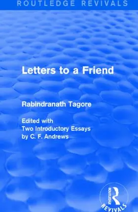 Tagore |  Letters to a Friend | Buch |  Sack Fachmedien