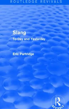 Partridge |  Slang | Buch |  Sack Fachmedien