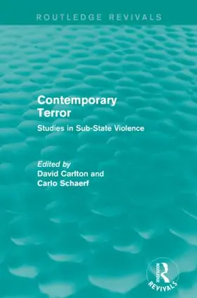 Carlton / Schaerf |  Contemporary Terror | Buch |  Sack Fachmedien