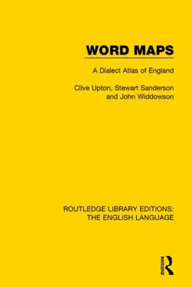 Upton / Widdowson / Sanderson |  Word Maps | Buch |  Sack Fachmedien