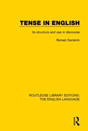 Declerck | Tense in English | Buch | 978-1-138-91937-2 | sack.de