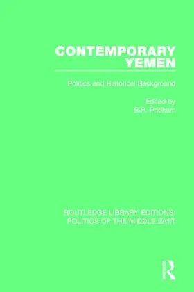 Pridham |  Contemporary Yemen | Buch |  Sack Fachmedien