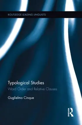 Cinque | Typological Studies | Buch | 978-1-138-92349-2 | sack.de