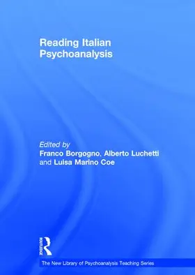 Borgogno / Luchetti / Marino Coe |  Reading Italian Psychoanalysis | Buch |  Sack Fachmedien