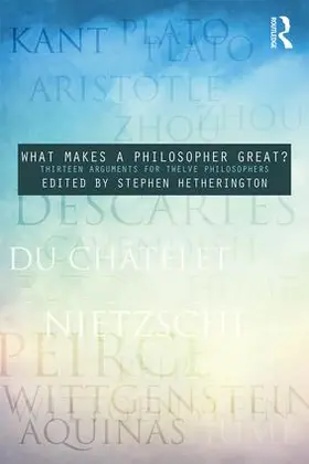 Hetherington | What Makes a Philosopher Great? | Buch | 978-1-138-93616-4 | sack.de