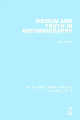 Pascal |  Design and Truth in Autobiography | Buch |  Sack Fachmedien