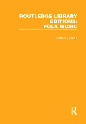 Various |  Routledge Library Editions: Folk Music | Buch |  Sack Fachmedien