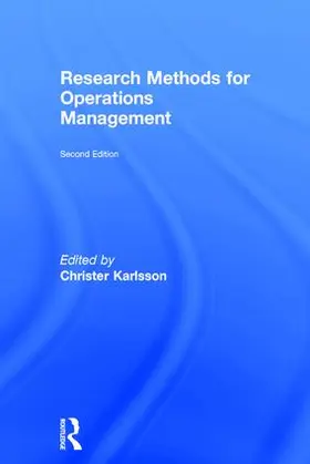 Karlsson |  Research Methods for Operations Management | Buch |  Sack Fachmedien
