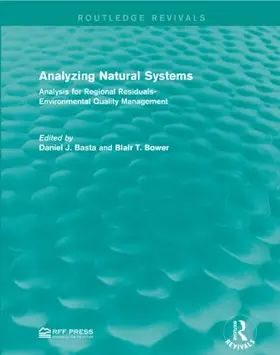 Basta / Bower |  Analyzing Natural Systems | Buch |  Sack Fachmedien