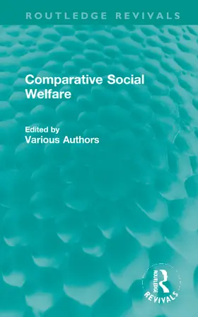 Comparative Social Welfare | Buch | 978-1-138-94720-7 | sack.de