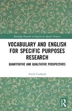 Coxhead |  Vocabulary and English for Specific Purposes Research | Buch |  Sack Fachmedien