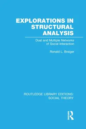 Breiger |  Explorations in Structural Analysis (RLE Social Theory) | Buch |  Sack Fachmedien