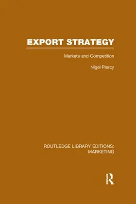 Piercy |  Export Strategy | Buch |  Sack Fachmedien