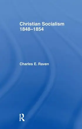 Raven |  Christian Socialism, 1848-1854 | Buch |  Sack Fachmedien