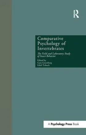 Greenberg / Tobach | Comparative Psychology of Invertebrates | Buch | 978-1-138-97128-8 | sack.de