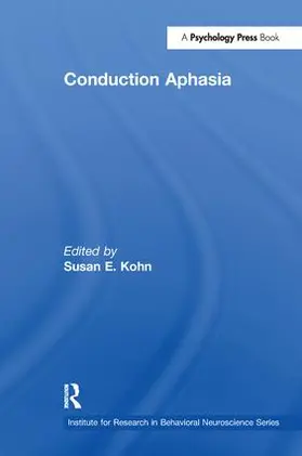 Kohn |  Conduction Aphasia | Buch |  Sack Fachmedien