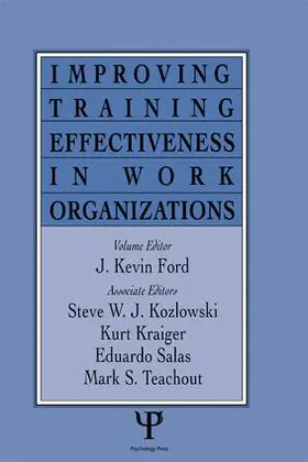 Ford | Improving Training Effectiveness in Work Organizations | Buch | 978-1-138-97240-7 | sack.de