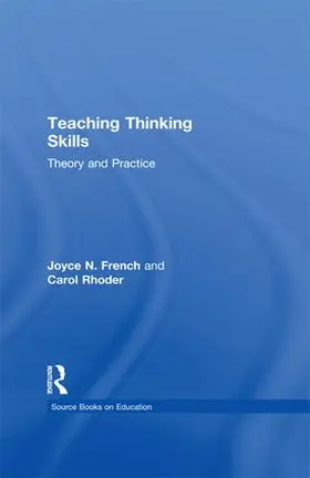 Rhoder / French | Teaching Thinking Skills | Buch | 978-1-138-98373-1 | www2.sack.de