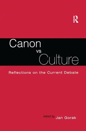 Gorak / Groak |  Canon Vs. Culture | Buch |  Sack Fachmedien