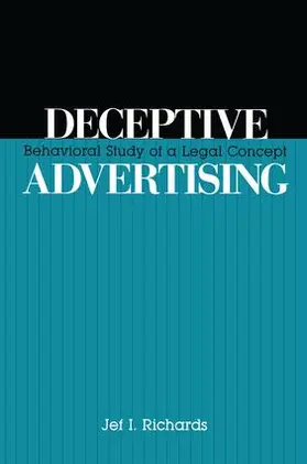 Richards | Deceptive Advertising | Buch | 978-1-138-99062-3 | sack.de