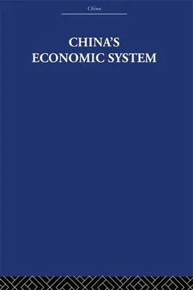 Donnithorne | China's Economic System | Buch | 978-1-138-99127-9 | www2.sack.de