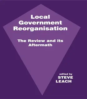 Leach |  Local Government Reorganisation | Buch |  Sack Fachmedien