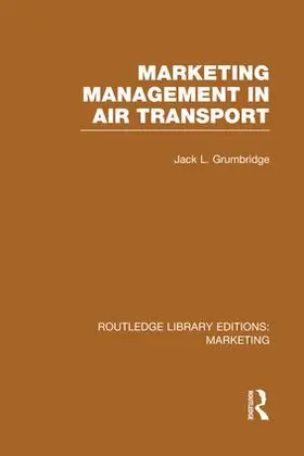Grumbridge |  Marketing Management in Air Transport (RLE Marketing) | Buch |  Sack Fachmedien