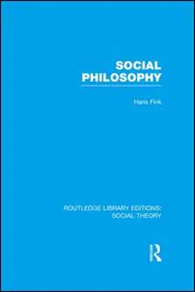 Fink |  Social Philosophy | Buch |  Sack Fachmedien