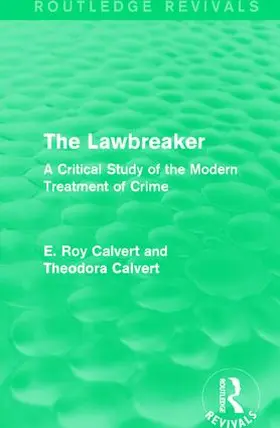 Calvert |  The Lawbreaker | Buch |  Sack Fachmedien