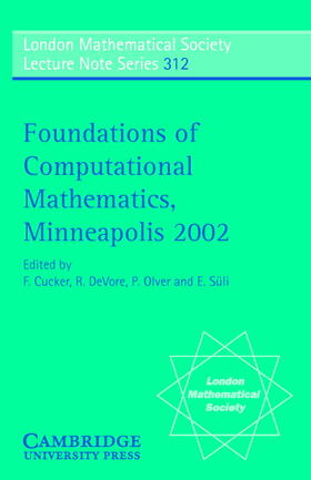 Cucker |  Foundations of Computational Mathematics, Minneapolis 2002 | eBook | Sack Fachmedien