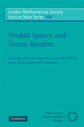 Brambila-Paz |  Moduli Spaces and Vector Bundles | eBook | Sack Fachmedien