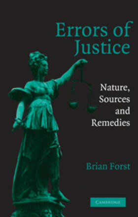 Forst |  Errors of Justice | eBook | Sack Fachmedien