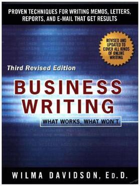 Davidson |  Business Writing | Buch |  Sack Fachmedien