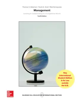 Bateman / Snell / Konopaske |  ISE MANAGEMENT: LEADING & COLLABORATING IN A COMPETITIVE WORLD | Buch |  Sack Fachmedien