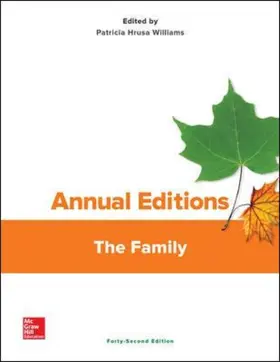 Williams |  Annual Editions: The Family, 42/E | Buch |  Sack Fachmedien