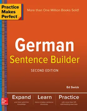 Swick |  PRACTICE MAKES PERFECT GERMAN SENTENCE BUILDER | Buch |  Sack Fachmedien