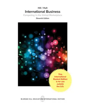 Hill / Hult |  International Business: Competing in the Global Marketplace | Buch |  Sack Fachmedien