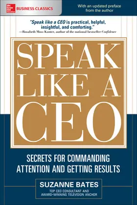 Bates |  Speak Like a CEO | Buch |  Sack Fachmedien