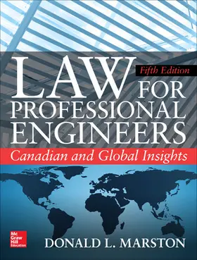 Marston |  Law for Professional Engineers | Buch |  Sack Fachmedien
