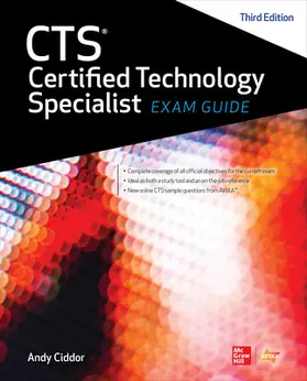 Ciddor | Cts Certified Technology Specialist Exam Guide, Third Edition | Buch | 978-1-260-13608-1 | sack.de