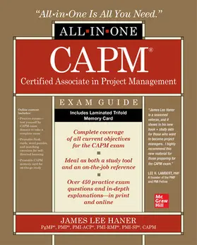 Haner |  CAPM Certified Associate in Project Management All-in-One Exam Guide | Buch |  Sack Fachmedien