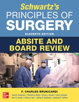 Andersen / Brunicardi / Matthews |  Schwartz's Principles of Surgery ABSITE and Board Review | Buch |  Sack Fachmedien