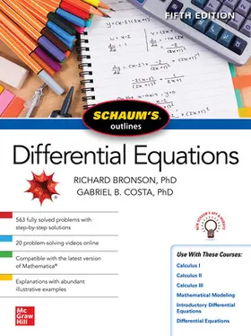Bronson / Costa |  Schaum's Outline of Differential Equations | Buch |  Sack Fachmedien