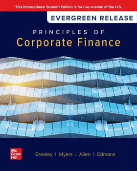 Brealey / Myers / Allen |  Principles of Corporate Finance: 2025 Release ISE | Buch |  Sack Fachmedien