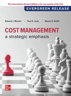Blocher / Juras / Smith |  Cost Management: A Strategic Emphasis: 2024 Release ISE | Buch |  Sack Fachmedien