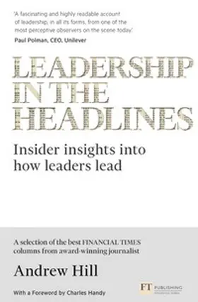 Hill |  Leadership in the Headlines | Buch |  Sack Fachmedien