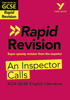 Green |  York Notes RAPID AQA GCSE (Revision Guide) An Inspector Calls - for 2026, 2027 exams | Buch |  Sack Fachmedien