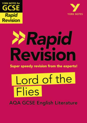 Kemp |  York Notes RAPID AQA GCSE (Revision Guide) Lord of the Flies - for 2025, 2026 exams | Buch |  Sack Fachmedien