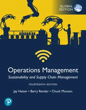 Heizer / Render / Munson |  Operations Management: Sustainability and Supply Chain Management, Global Edition | Buch |  Sack Fachmedien